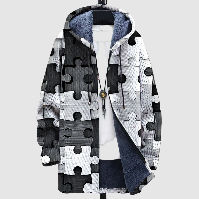 珈琲 | レトロフード付きスウェットシャツ