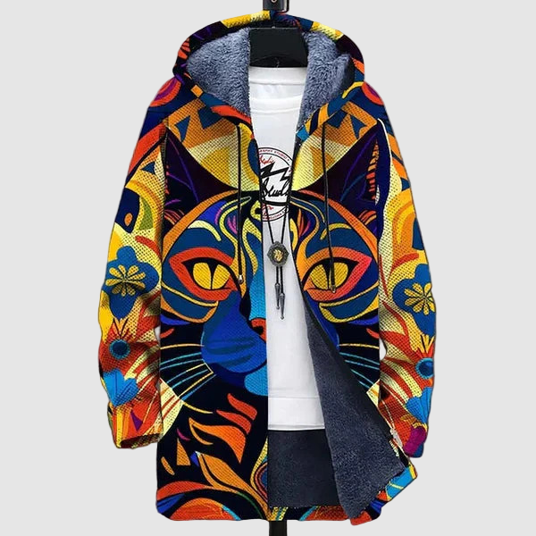 伽羅 | レトロフード付きスウェットシャツ